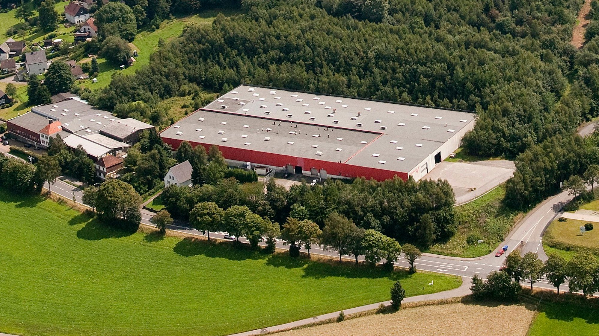 Die Firma Vogelsang in Marienheide-Kalsbach.