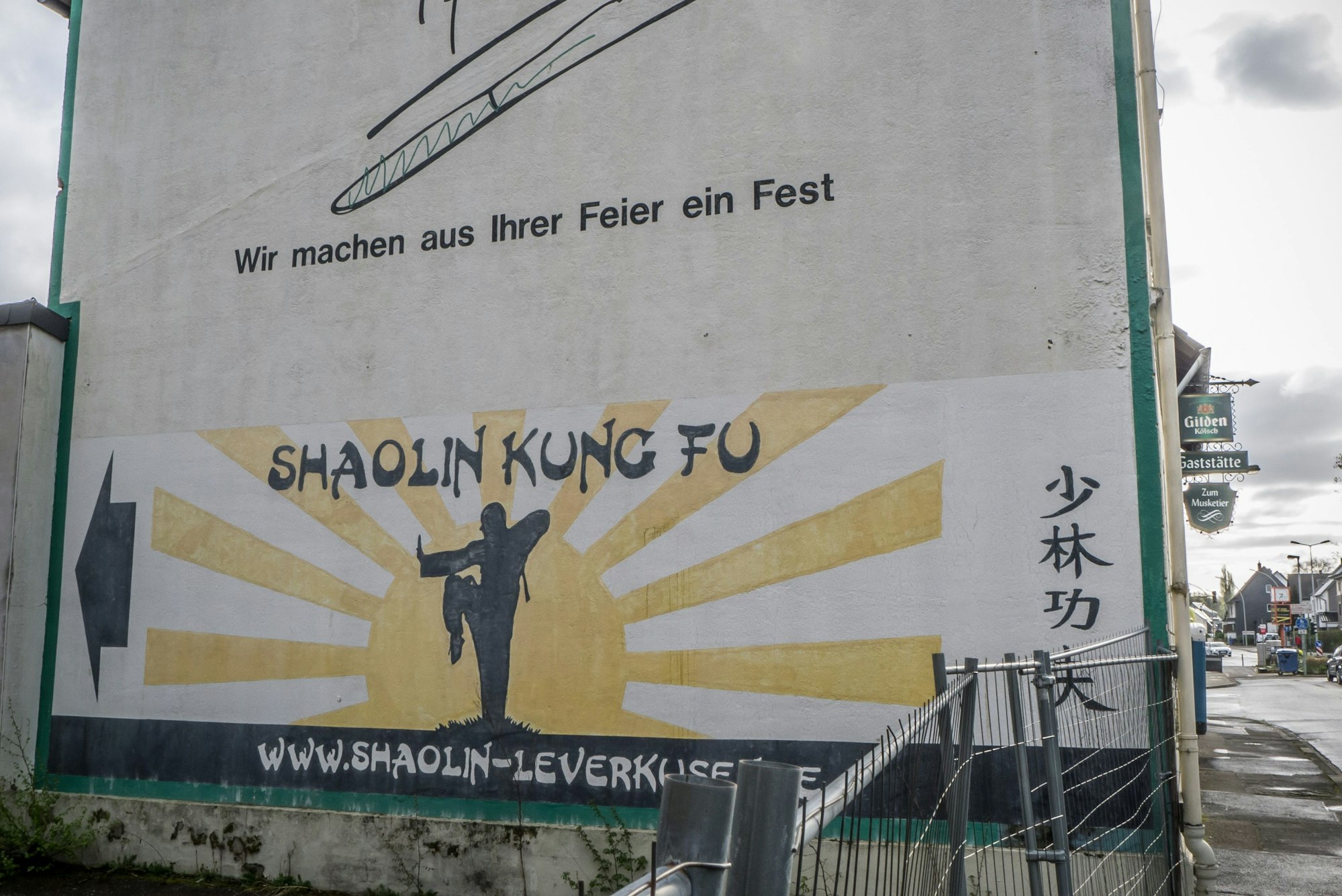 Ein Haus an der Reuterstraße.