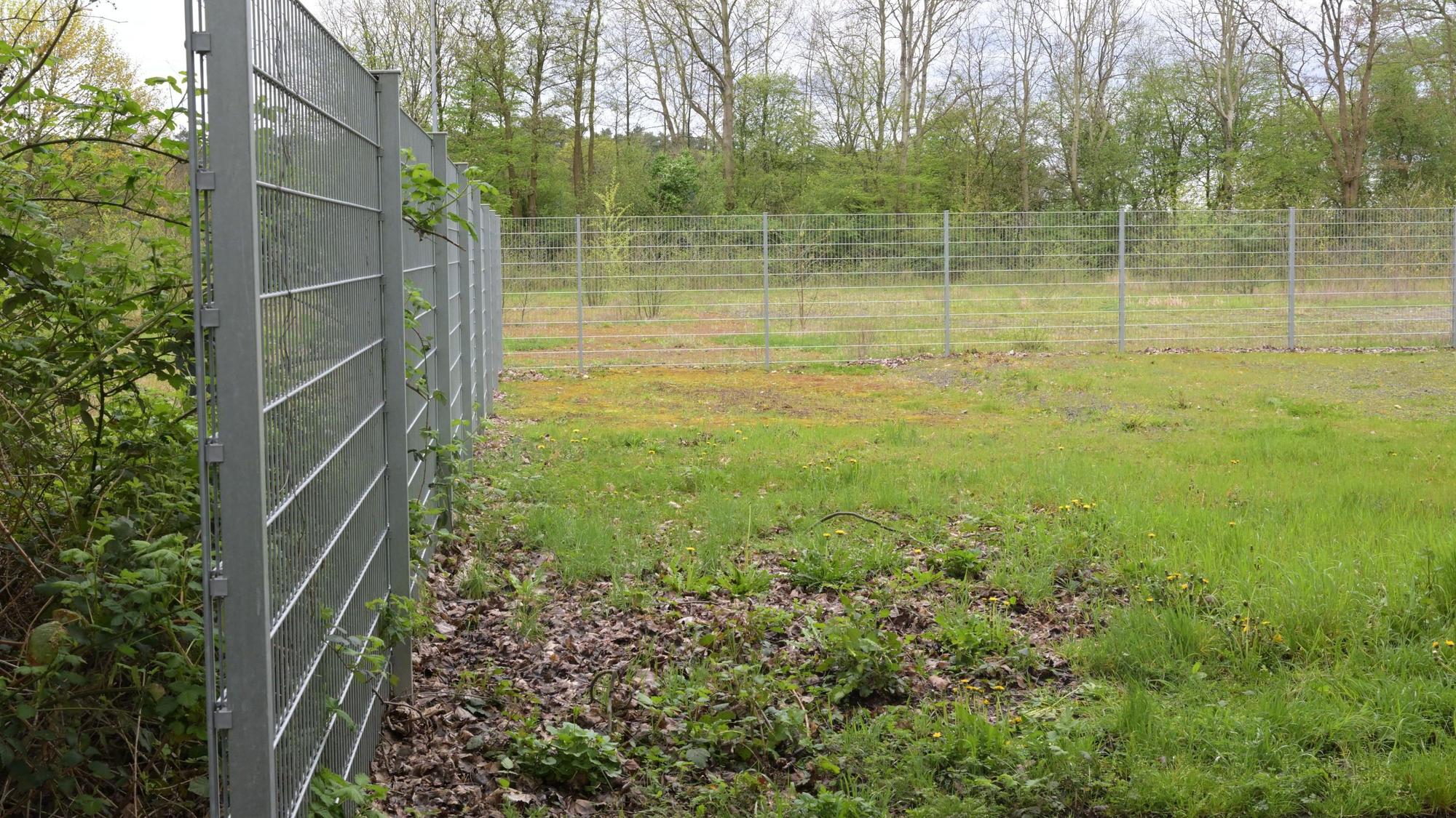 Das Foto zeigt den ehemaligen Sportplatz in Bergisch Gladbach-Katterbach