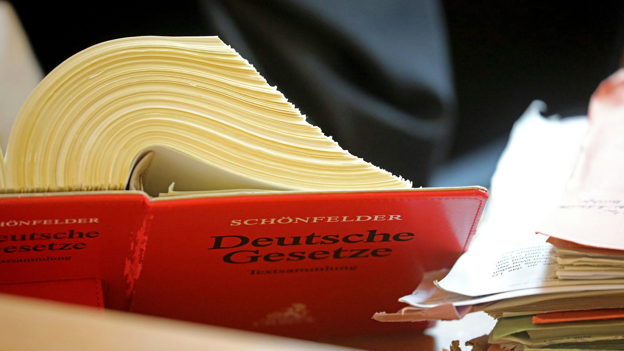 Deutsche Gesetze als Buch.