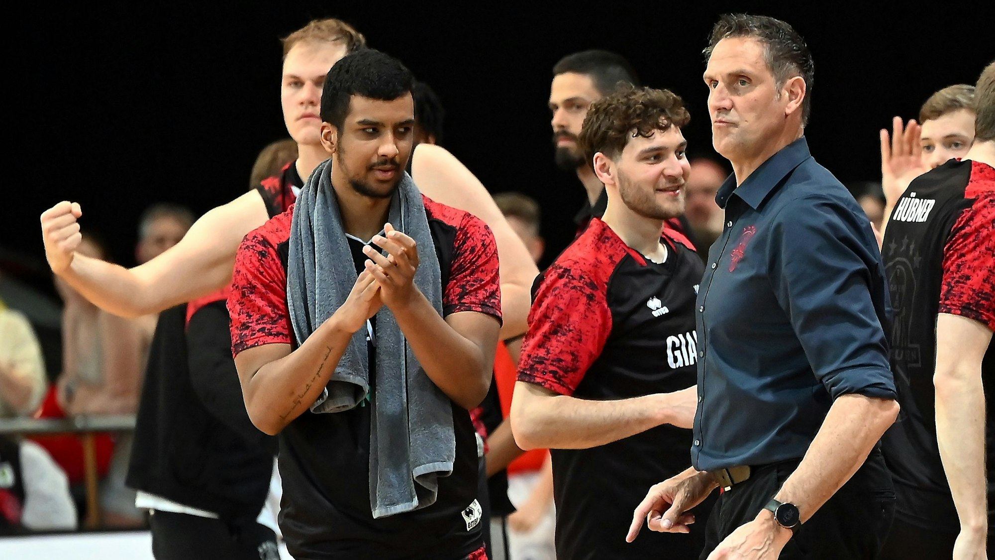 06.04.2024, Basketball-Bayer Giants-Bernau
Hansi Gnad (Bayer)
Foto: Uli Herhaus