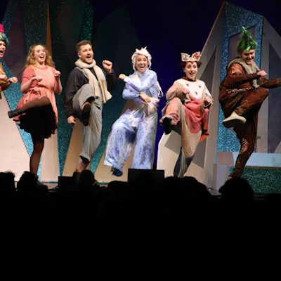 Das Musical "Die Schneekönigin" gastierte in der Stadthalle Troisdorf.