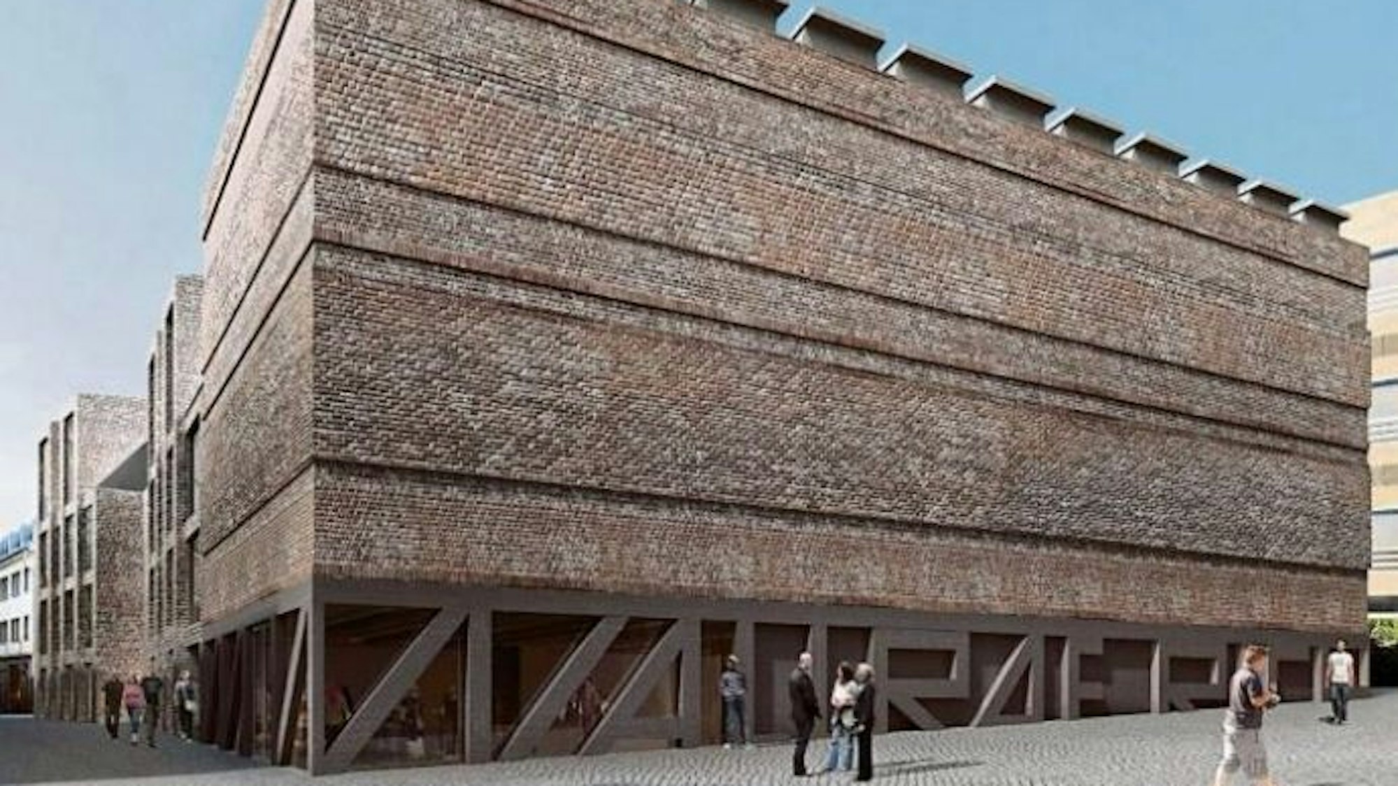 Der Erweiterungsbau für das Wallraf-Richartz-Museum