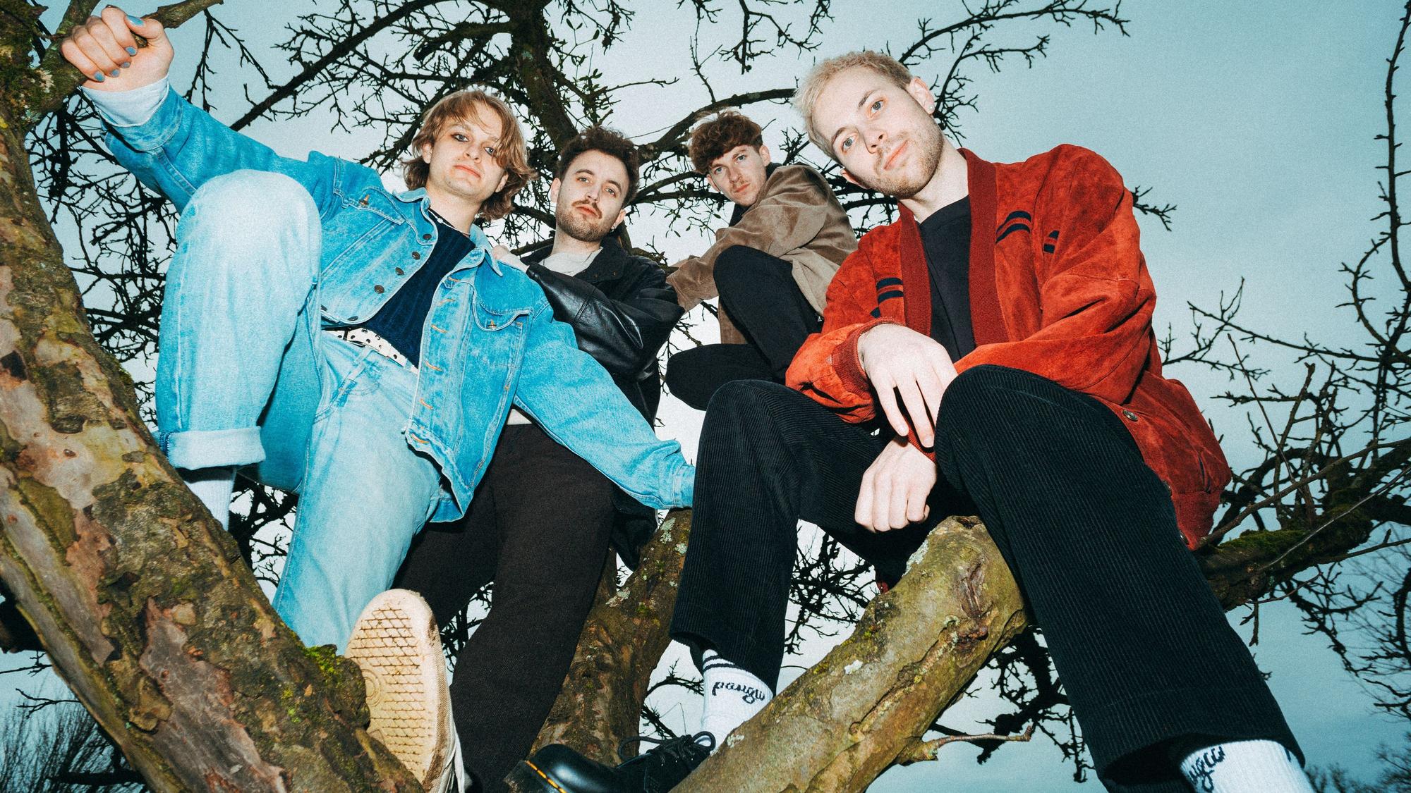 Band Strahlemann: Tino Fahrner, Julius Hanekamp, Marvin Geers, Julius Krämer