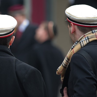 Verbindungsmitglieder bei einem Treffen der Deutschen Burschenschaften (Archivfoto).