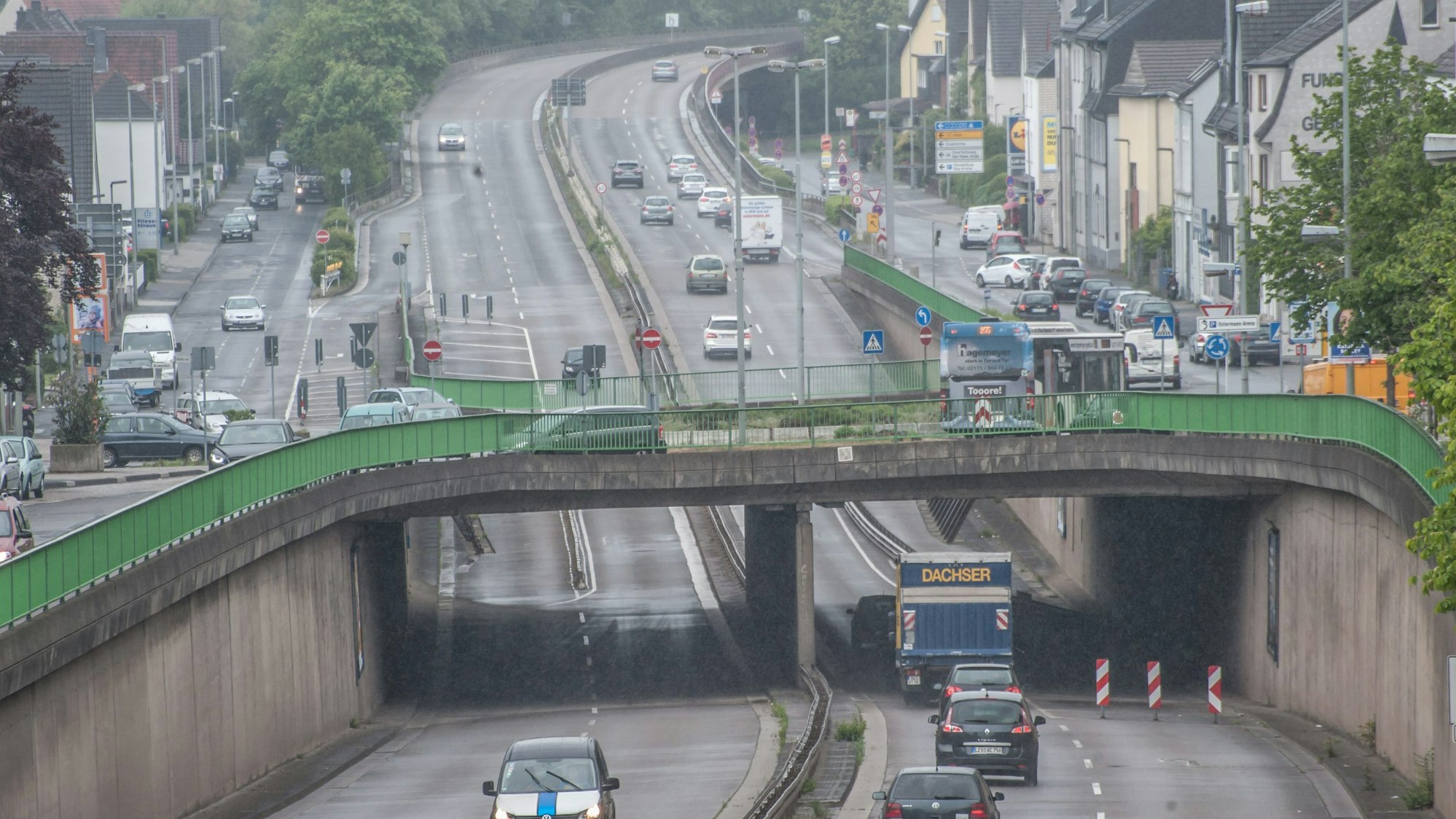 Unterführung Küppersteg B8