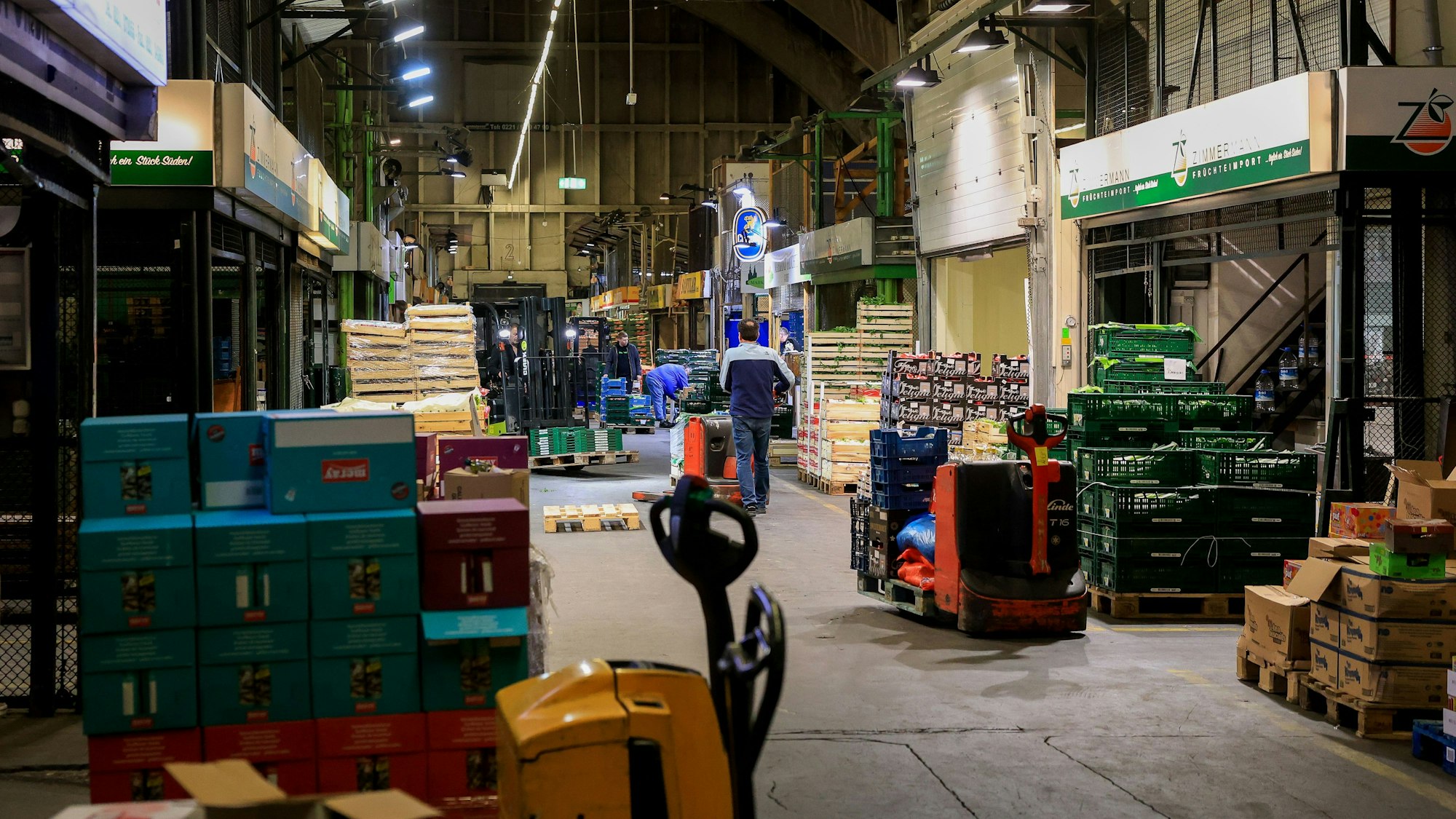 Der Großmarkt in Köln-Raderthal
