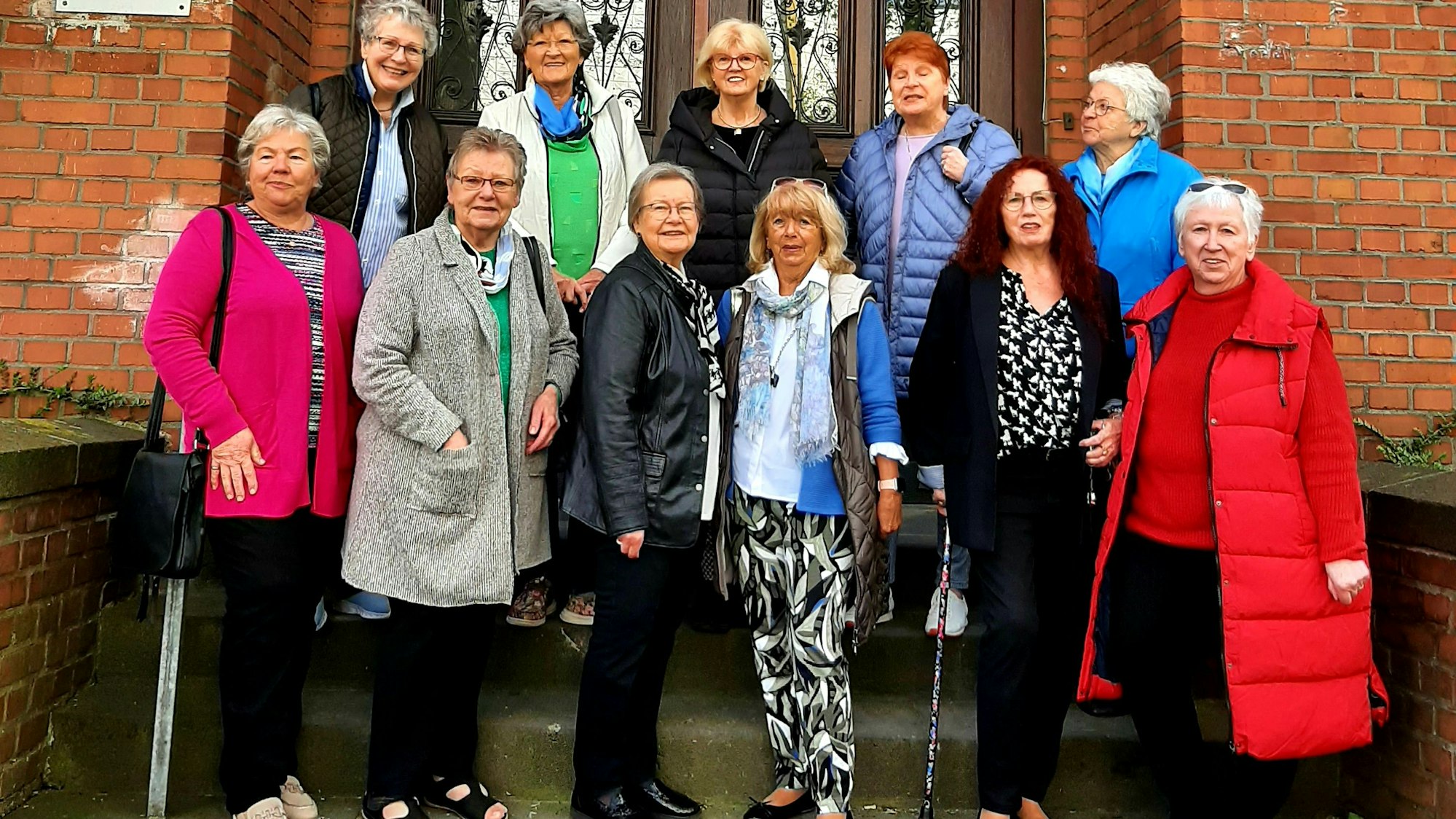 Klassentreffen der ehemaligen Volksschule/Mädchenschule an der Friedrich-Ebert-Straße.
