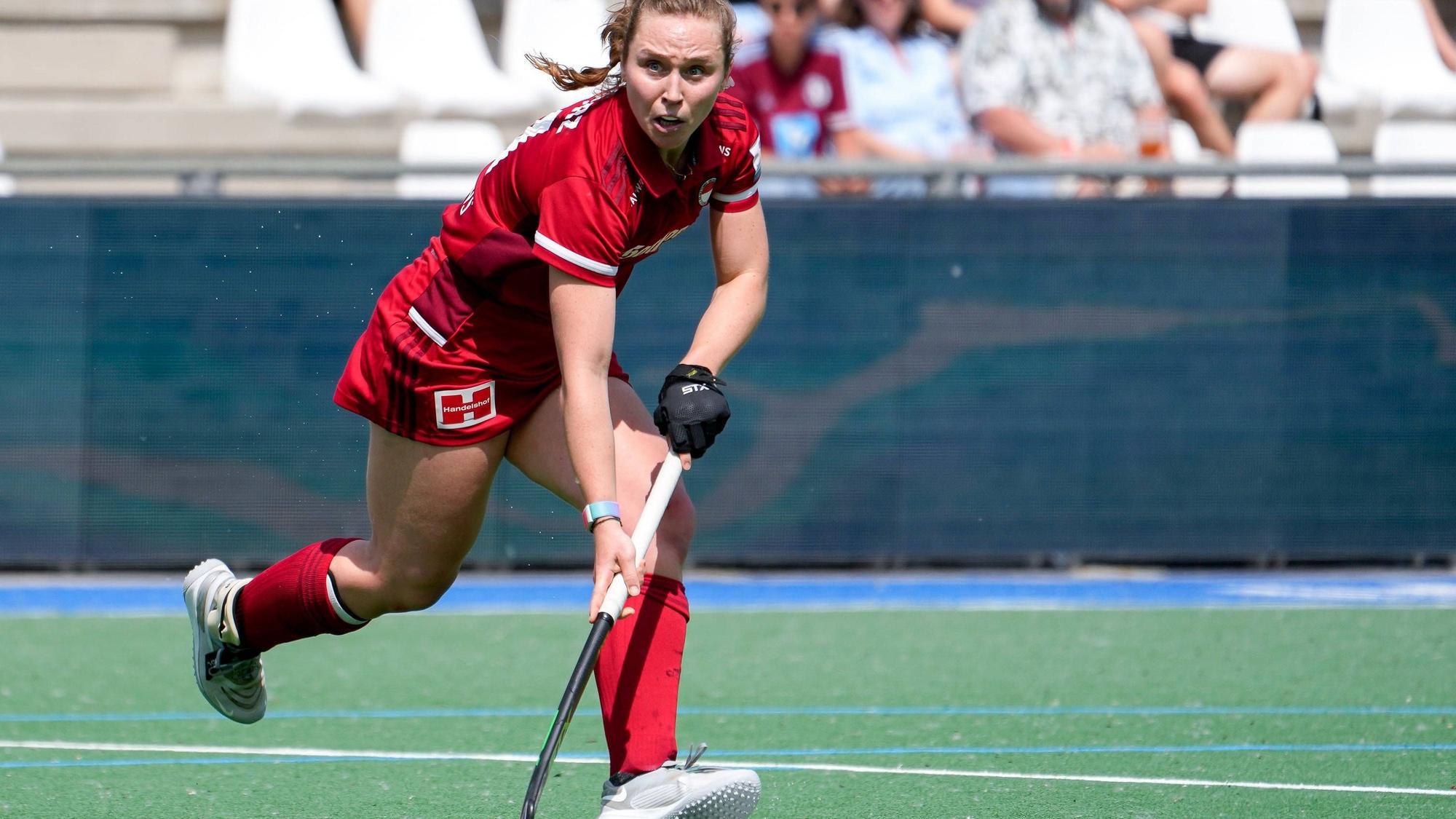 Nike Lorenz bei einem Spiel für Rot-Weiss Köln