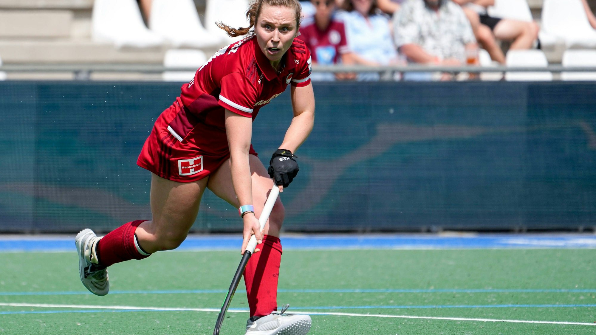 Nike Lorenz bei einem Spiel für Rot-Weiss Köln