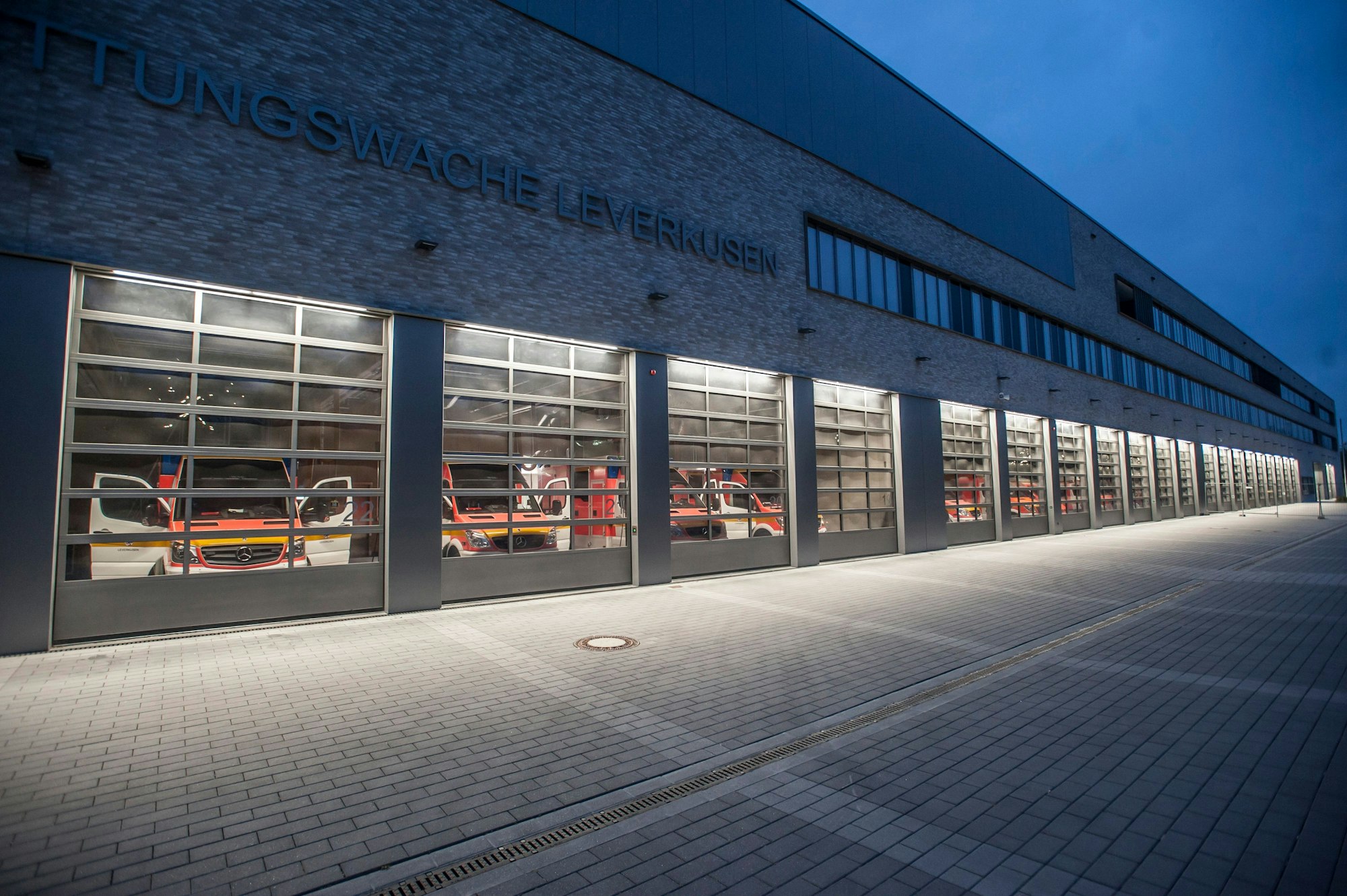 Die Hauptwache der Leverkusener Feuerwehr an der Edith-Weyde-Straße. Foto: Ralf Krieger