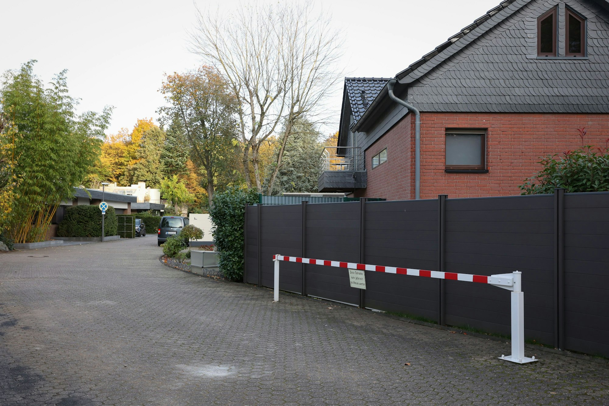 Blick in einen Teil des Stüttgerhofwegs in Junkersdorf