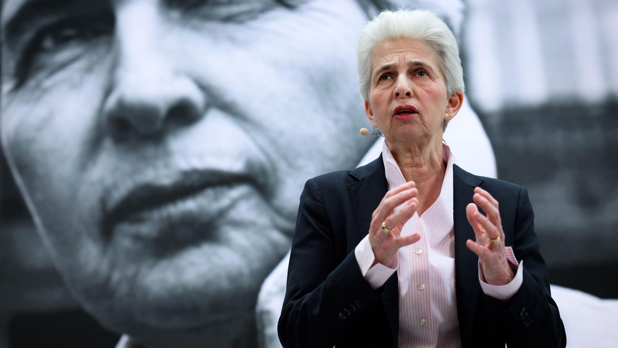 Das Foto zeigt die FDP-Spitzenpolitikerin Marie-Agnes Strack-Zimmermann.