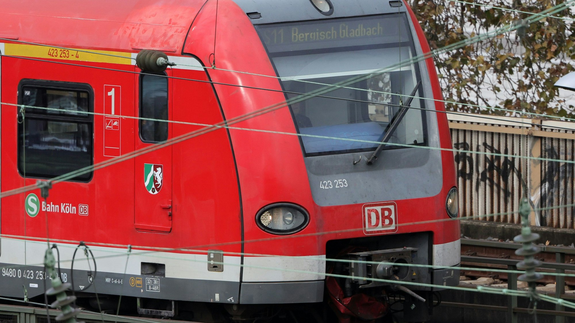 Bahnhof Messe/Deutz, DB, S-Bahn, 11.11.2023, Bild: Herbert Bucco