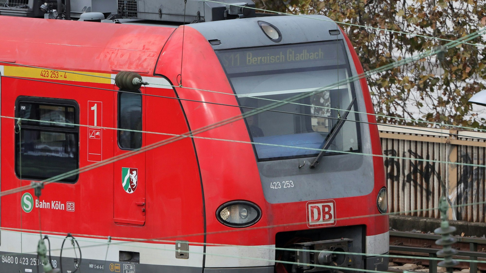 Bahnhof Messe/Deutz, DB, S-Bahn, 11.11.2023, Bild: Herbert Bucco