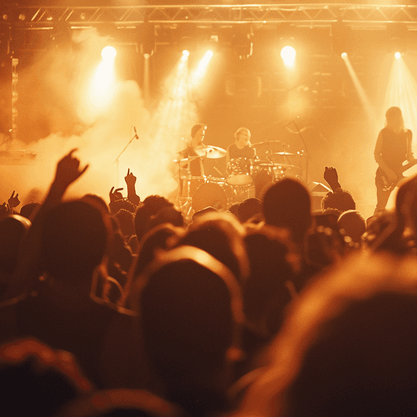 Publikum bei einem Konzert