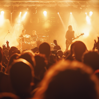 Publikum bei einem Konzert