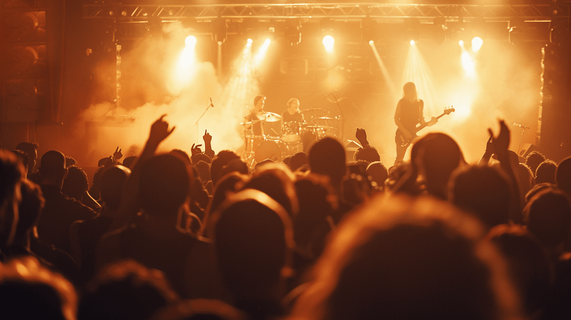 Publikum bei einem Konzert