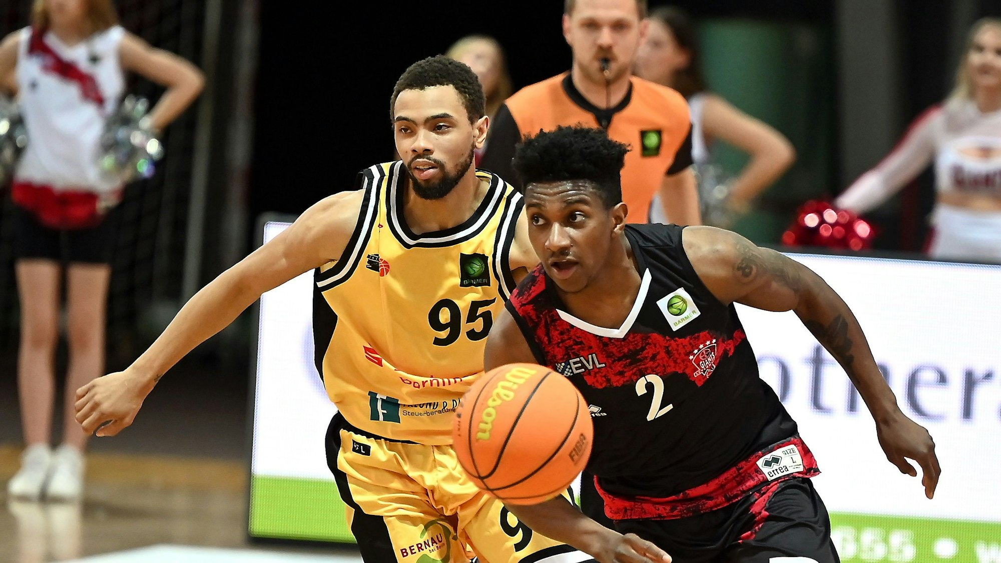 06.04.2024, Basketball-Bayer Giants-Bernau
Trey McBride (Bayer)
Foto: Uli Herhaus