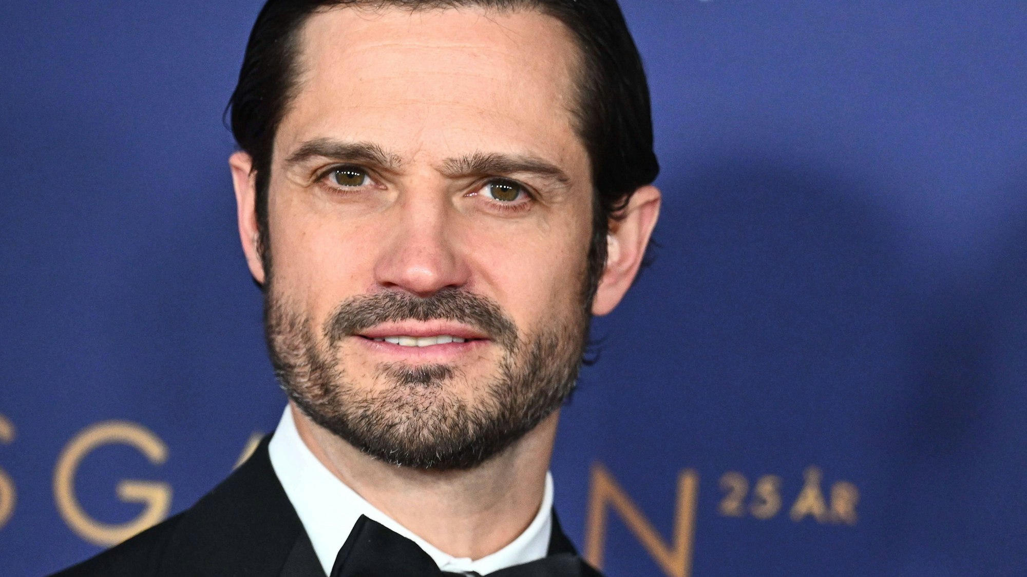 Prinz Carl Philip von Schweden bei einem Empfang.