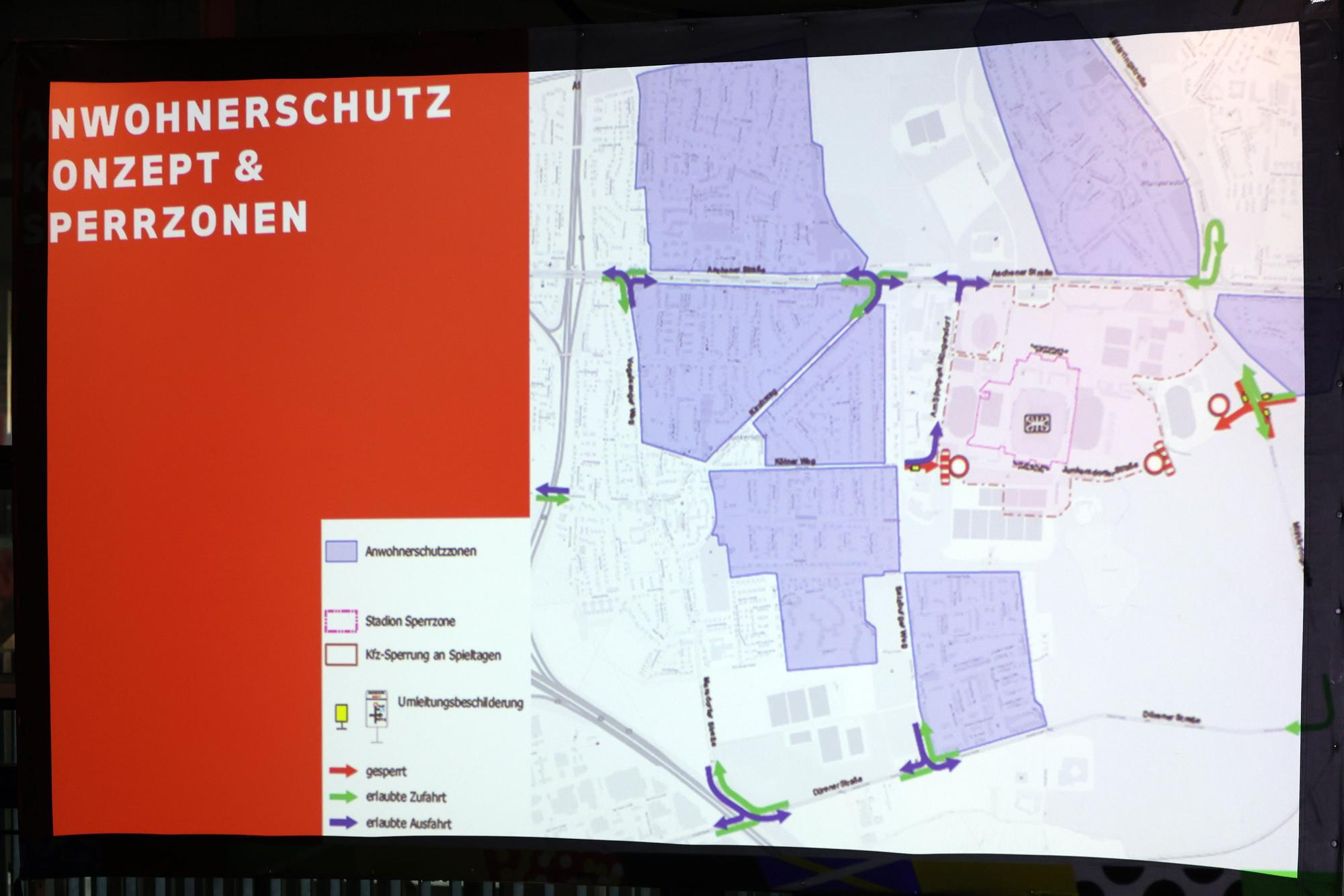 12.04.2024
Köln:
Anwohnerschutzkonzept und temporäre Sperrung der Junkersdorfer Straße an Spieltagen der UEFA Euro 2024 im RheinEnergieSTADION
Foto: Martina Goyert