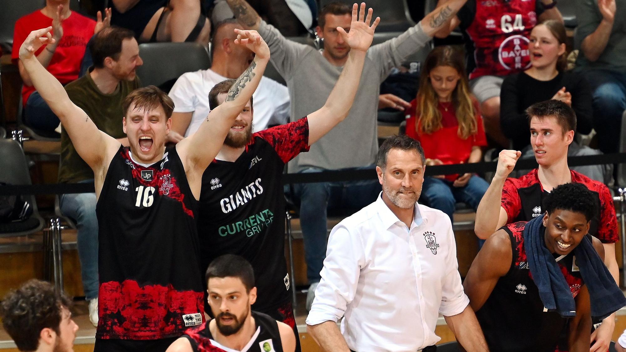 13.04.2024, Basketball-Bayer Giants - Bayern München II
Hansi Gnad (Bayer)
Foto: Uli Herhaus