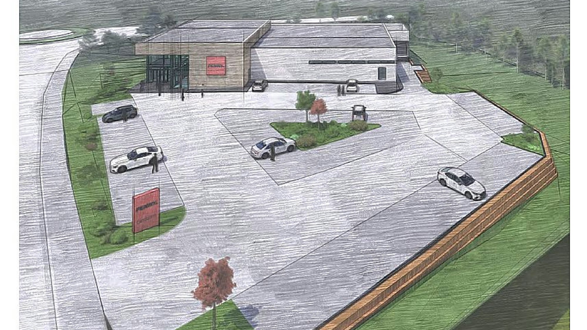 So könnte der Penny Markt bei Ahrhütte aussehen.