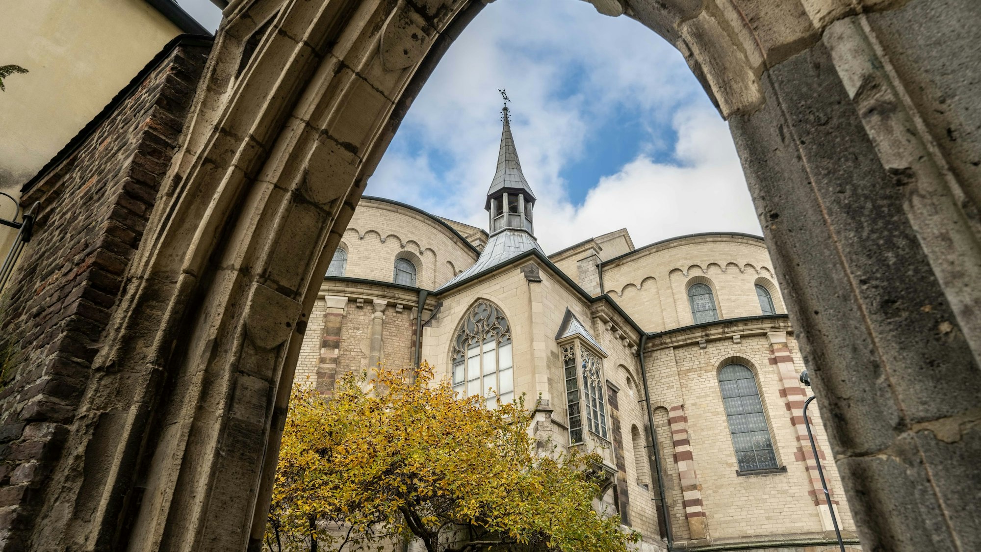 14.11.2021, Köln: St. Maria im Kapitol. Via culturalis. Foto: Uwe Weiser