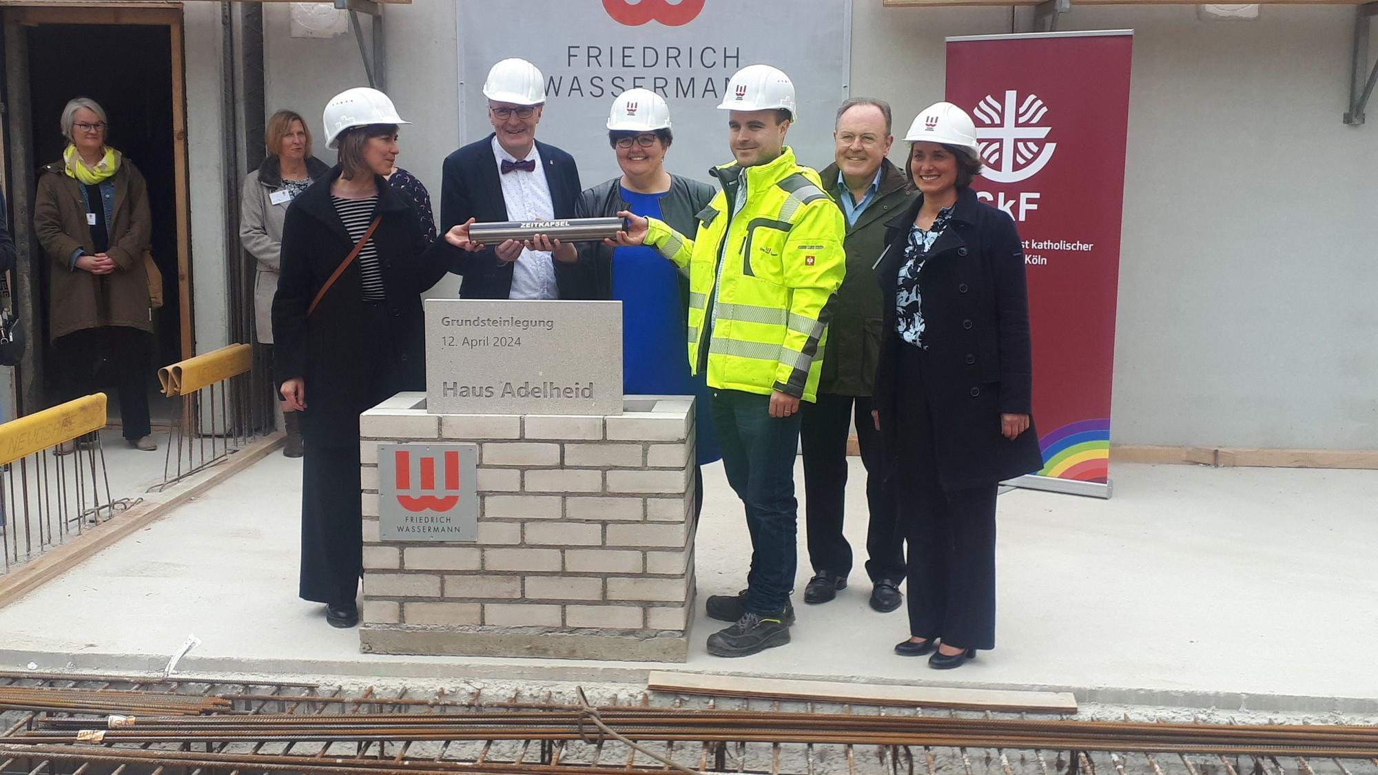 Das „Haus Adelheid“ des Sozialdienstes katholischer Frauen (SkF) erhält zwei Neubauten.