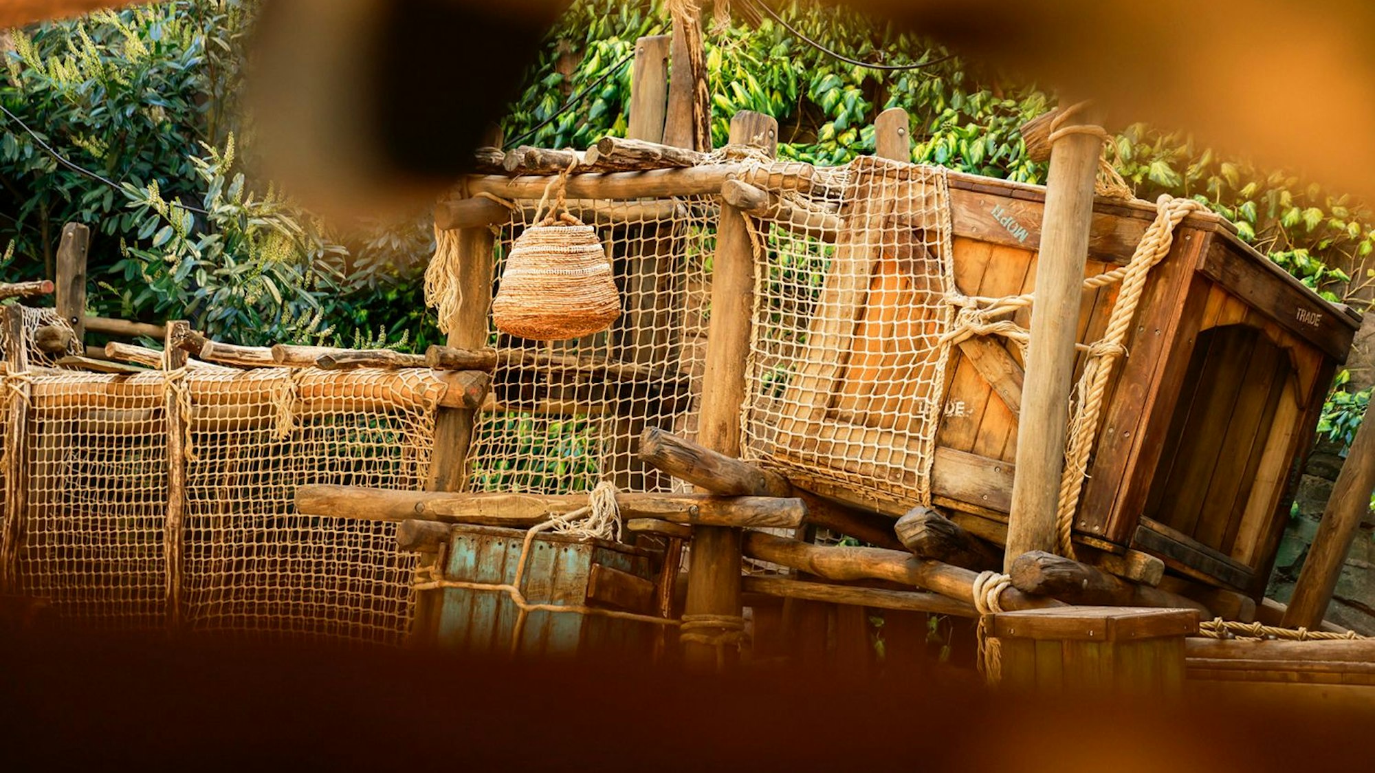 Blick in die neue Attraktion im Phantasialand.