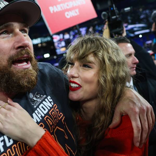 Travis Kelce und US-Superstar Taylor Swift.