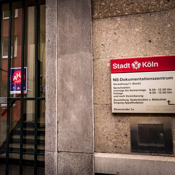 Außenansicht des NS-Dokumentationszentrums der Stadt Köln am Appellhofplatz in der Kölner Innenstadt.