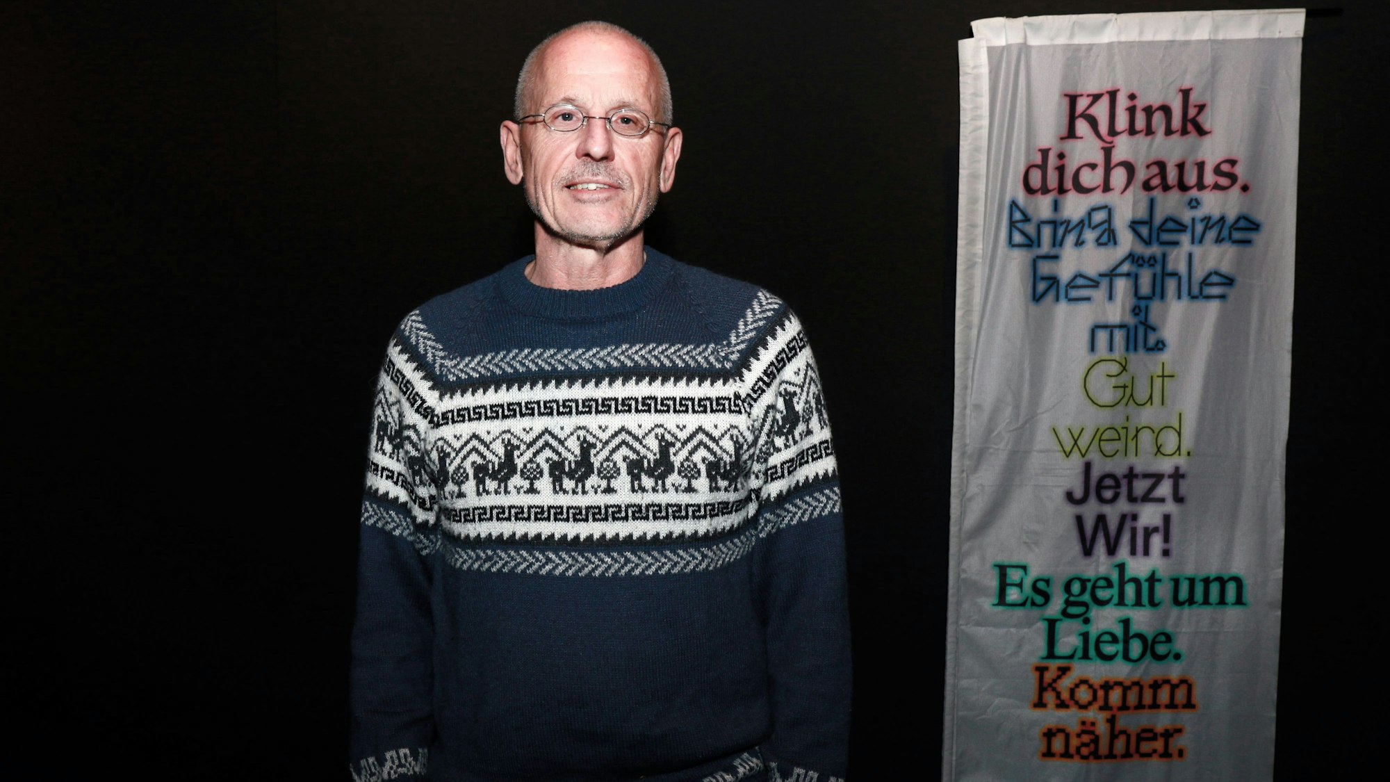 16.04.2024, Köln: Rolf Emmerich von Sommerblut Kulturfestival. Foto: Arton Krasniqi