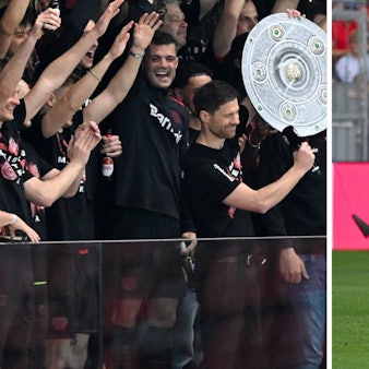 Während Bayer 04 mit Meistertrainer Xabi Alonso den Titel feiert, muss der 1. FC Köln um den Klassenerhalt bangen. Sind in dieser Lage Glückwünsche angemessen?