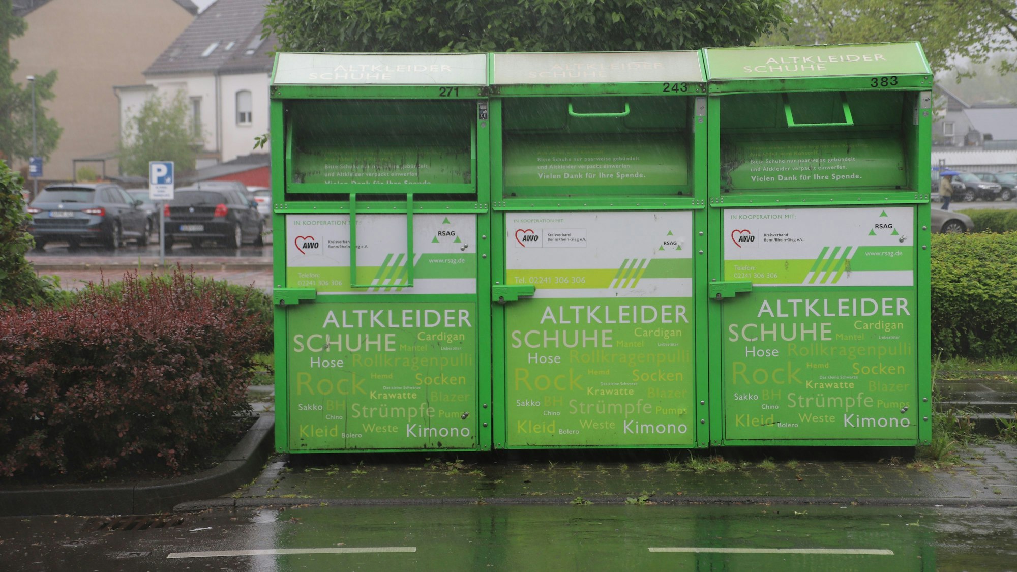 Altkleider-Container der RSAG (Archivbild)