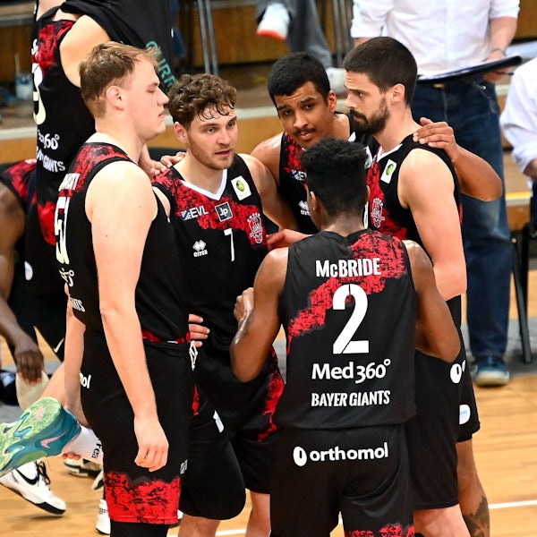 13.04.2024, Basketball-Bayer Giants - Bayern München II
mitte: Joshua Dahmen (bayer)
Foto: Uli Herhaus