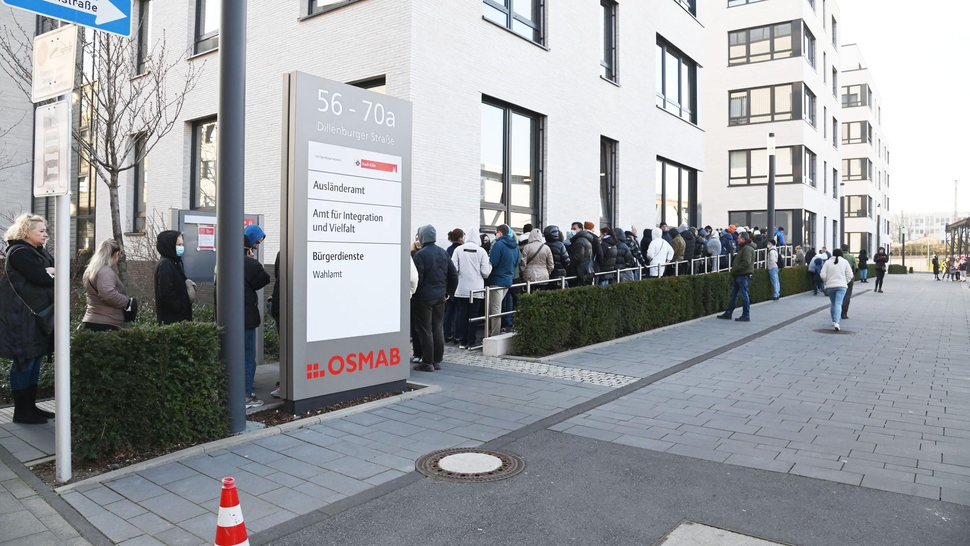 Das Ausländeramt der Stadt Köln.