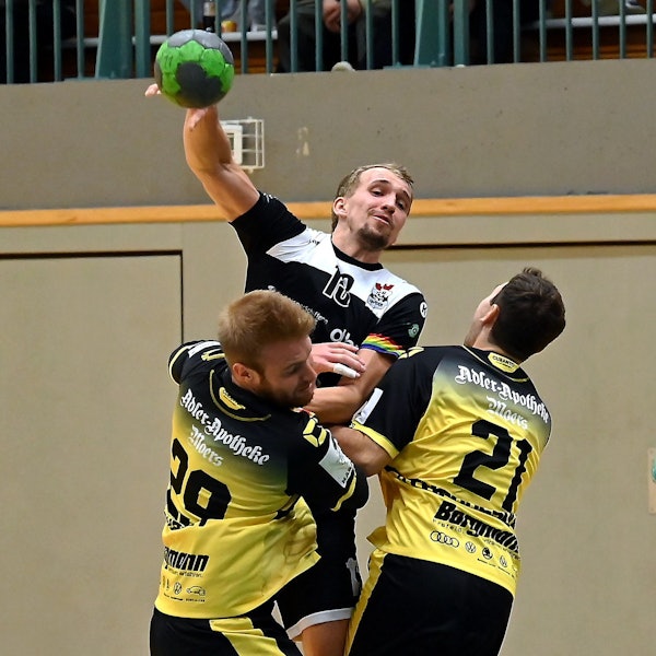 08.10.2022, Handball-Tus Opladen-HSG Krefeld
mitte: Birger Dittmer (Opladen)
Foto: Uli Herhaus