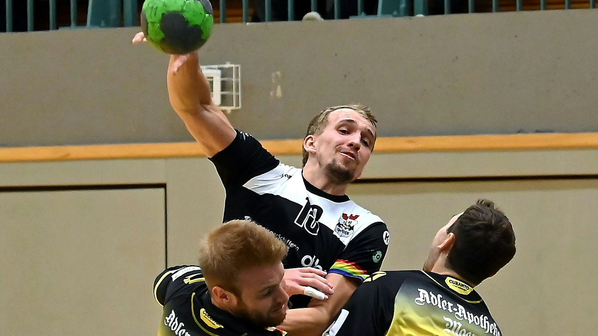 08.10.2022, Handball-Tus Opladen-HSG Krefeld
mitte: Birger Dittmer (Opladen)
Foto: Uli Herhaus