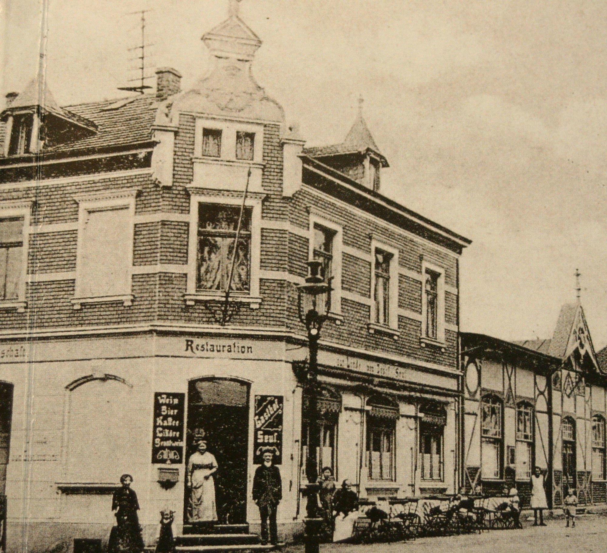 Der Frankfurter Hof an der Ecke Frankfurter Straße/Wahnbachtalstraße galt viele Jahre als Symbol für die Bürgergemeinschaft. Dort fand auch die Gründung 1924 statt.