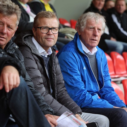 1.FC Köln U21 - Fortuna Düsseldorf U23 0:0 -
Peter Her(r)mann, Frank Schaefer, Erich Rutemöller (vl)
copy: Rainer Dahmen