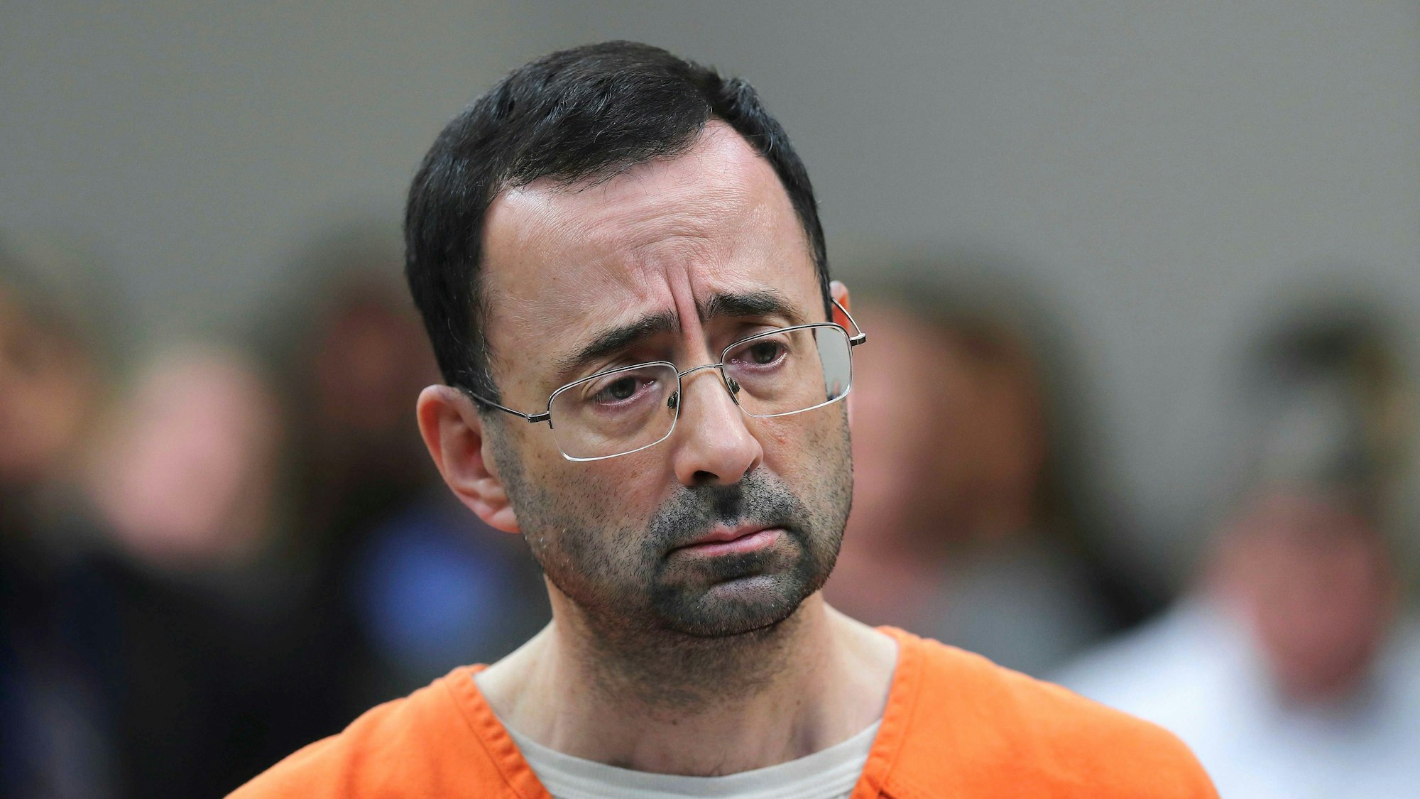 Larry Nassar, ehemaliger Arzt des US-Turnteams, kommt zu einer Gerichtsanhörung.