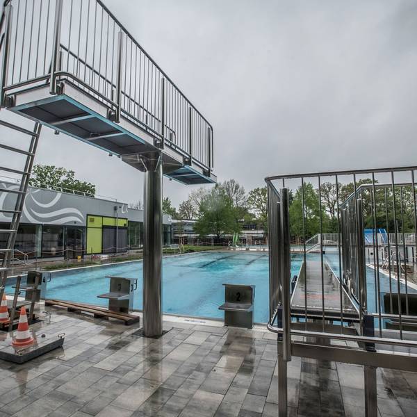 Das Freibad in Leichlingen