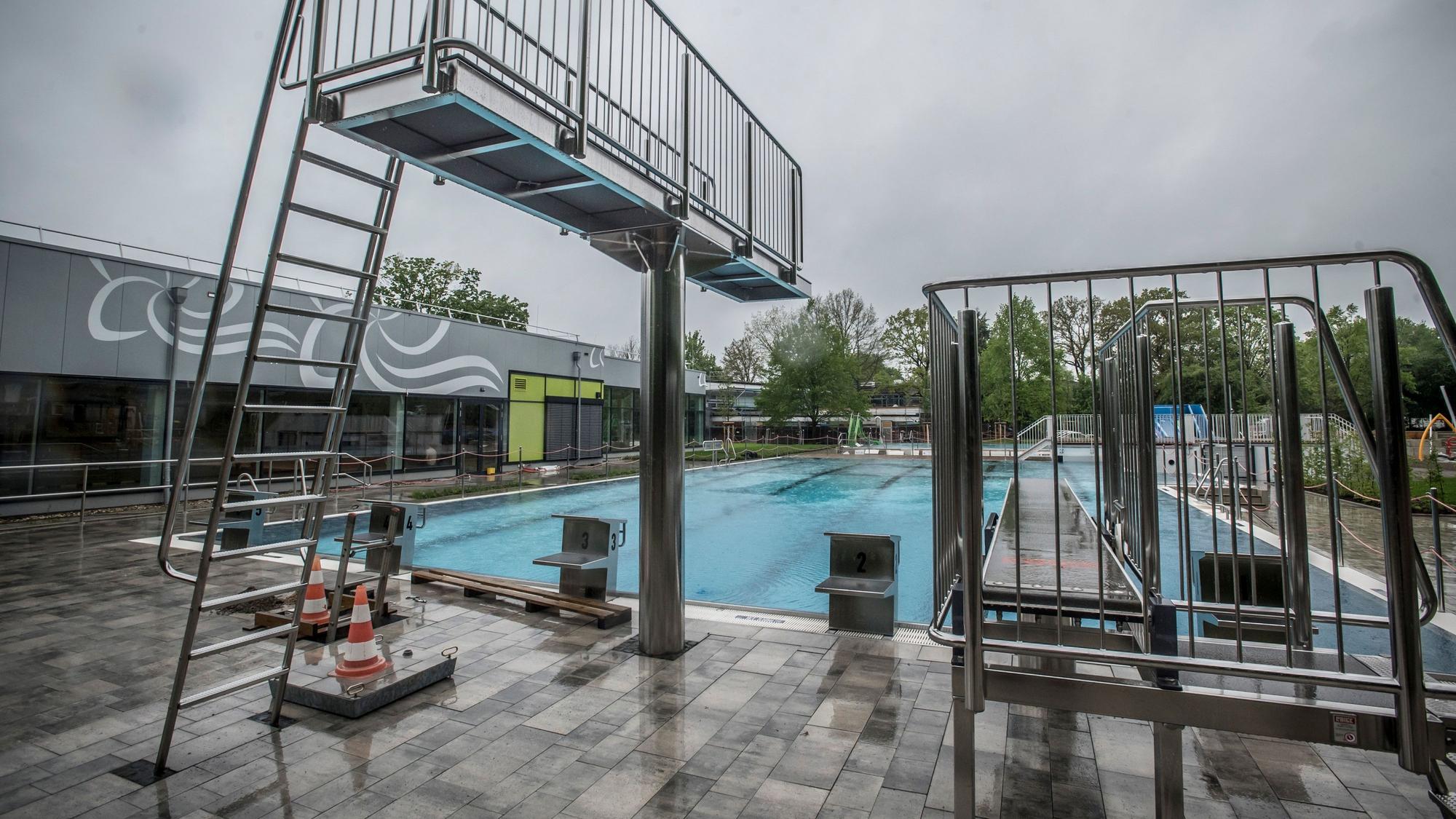 Das Freibad in Leichlingen