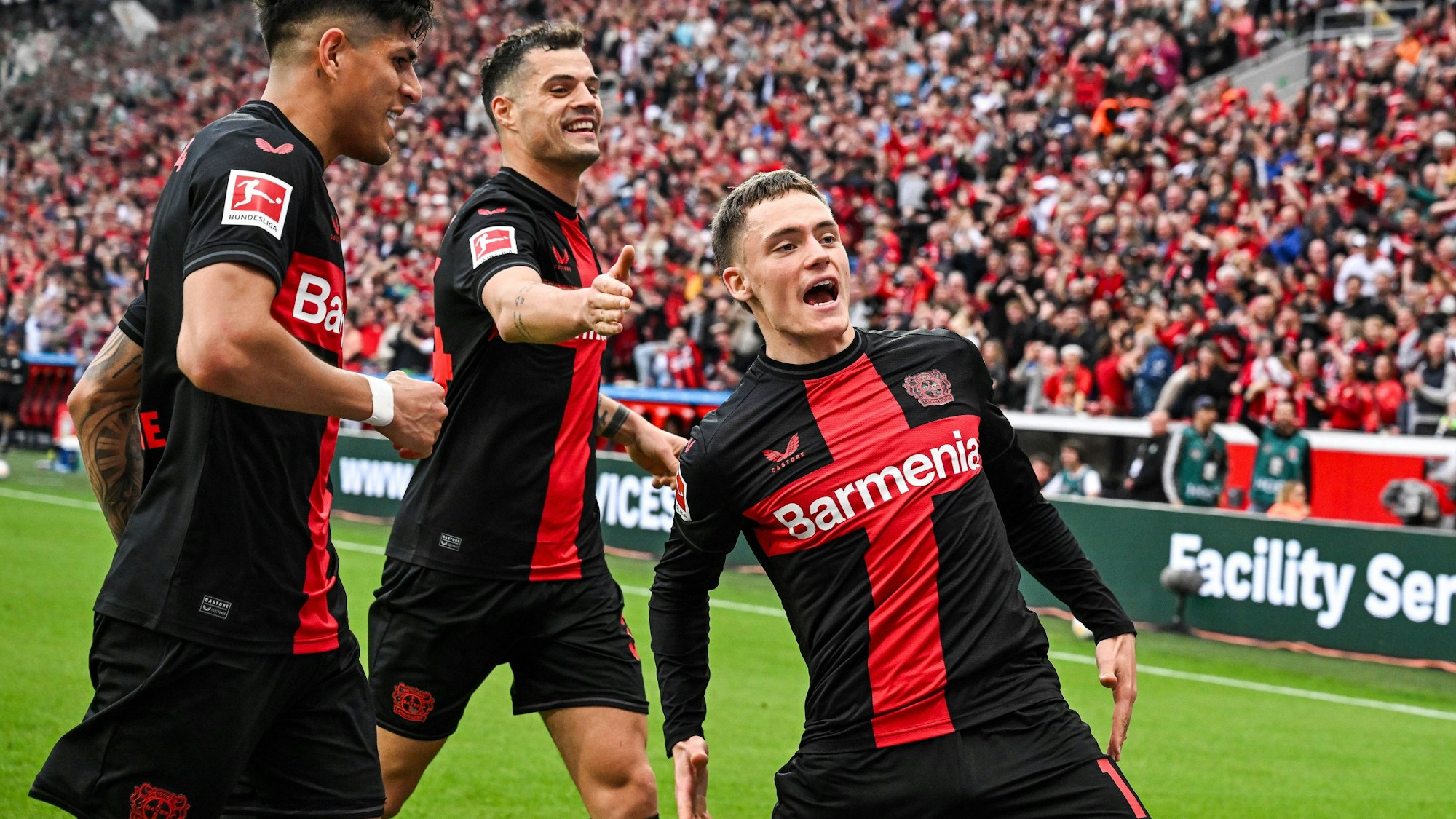 Traf dreimal zur Meisteraschaft: Bayer-Star Florian Wirtz