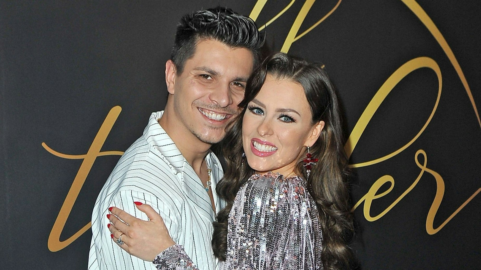 Patricija und Alexandru Ionel auf einer Gala im Dezember 2023.