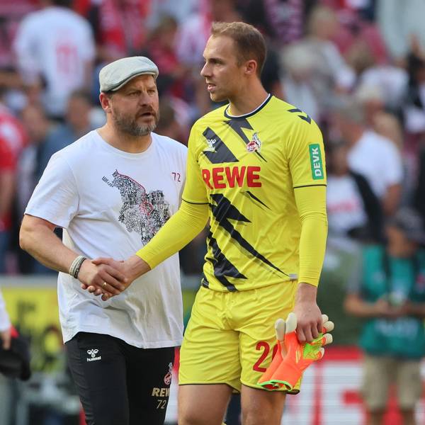 Ex-FC-Trainer Steffen Baumgart machte Marvin Schwäbe in Köln zur Nummer 1.
