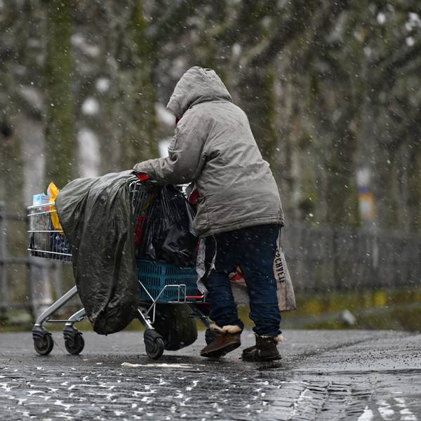 Im Oberbergischen Kreis auch heute noch die Ausnahme: Menschen, die auf der Straße und im Freien leben.