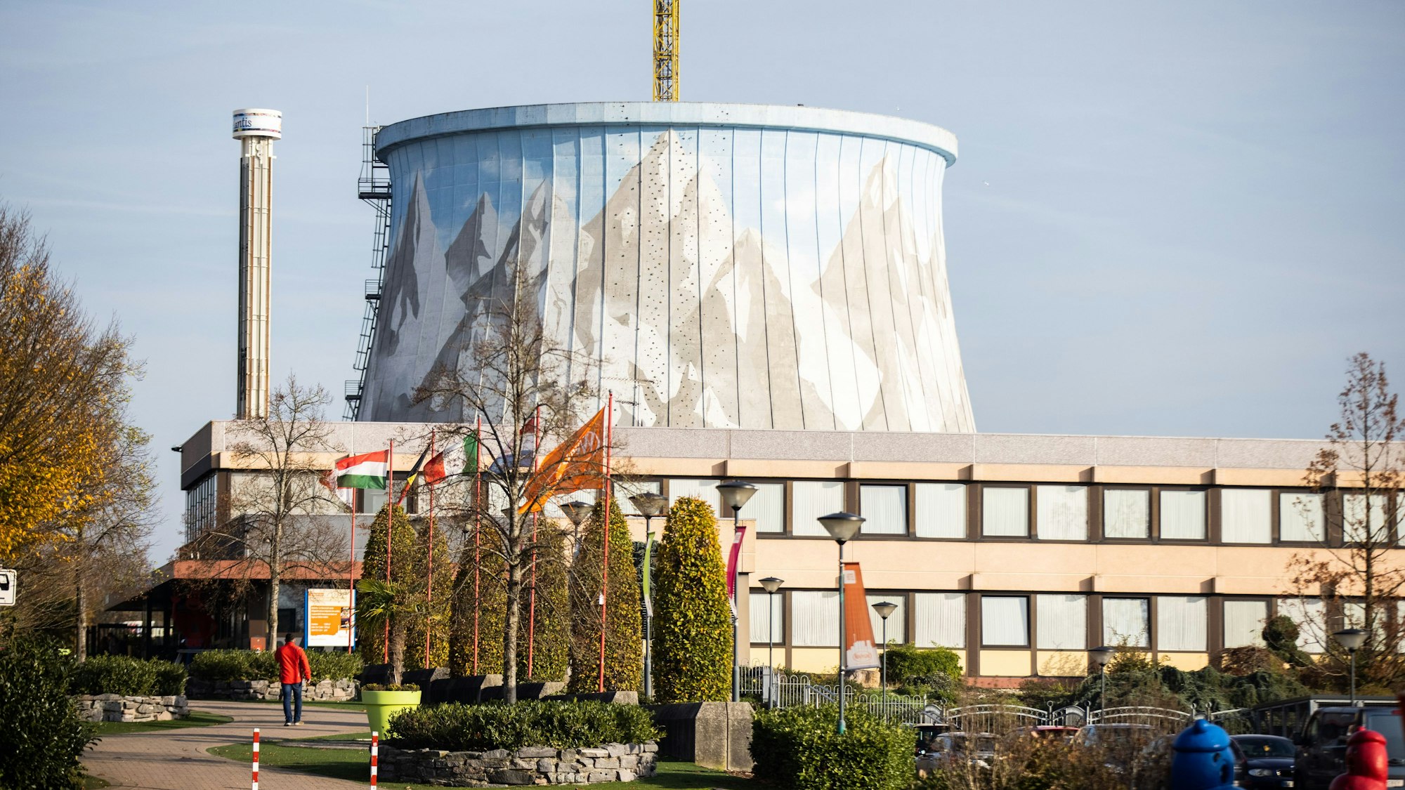 Blick auf den Freizeitpark Wunderland in Kalkar