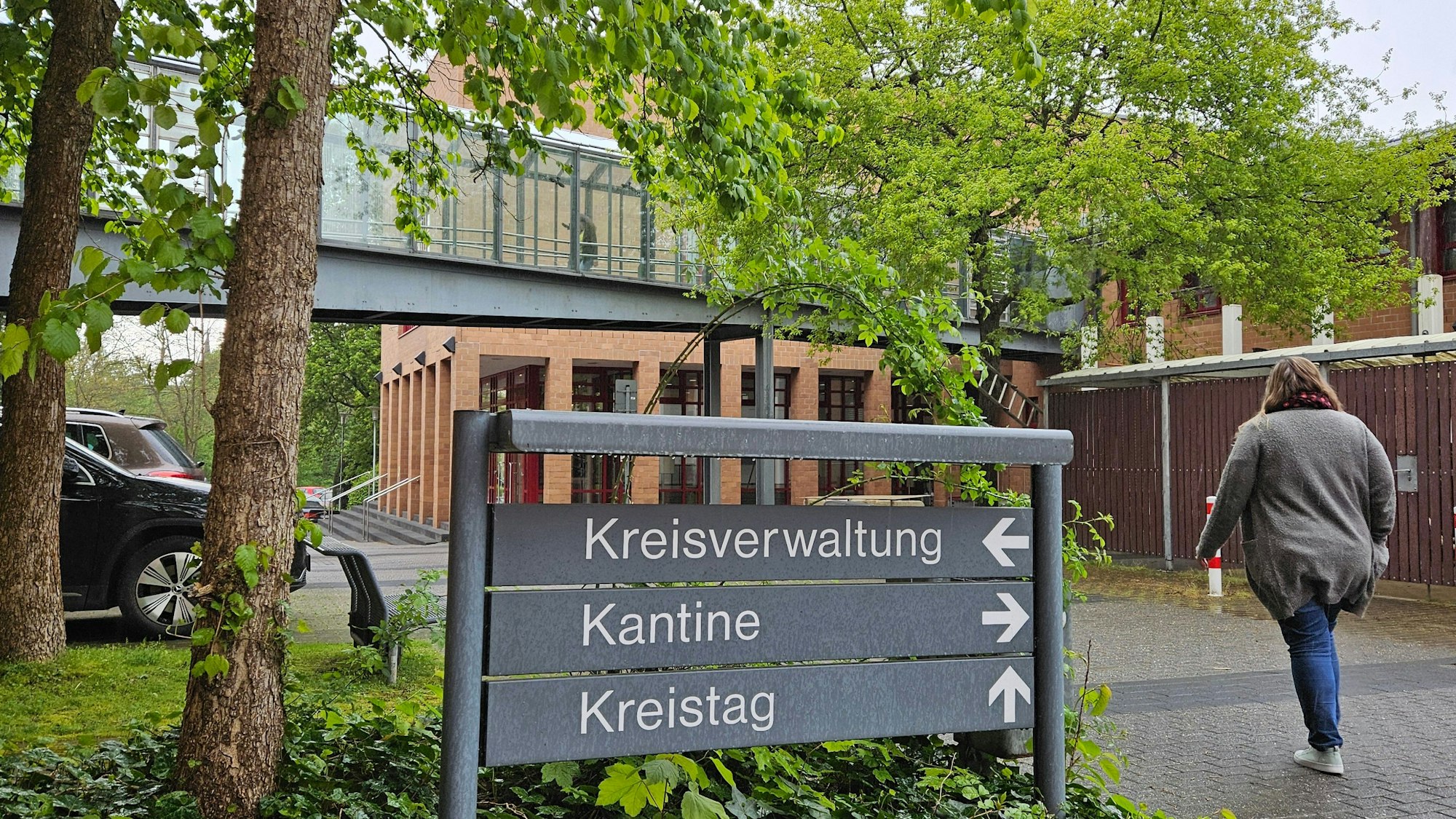 Das Kreishaus in Bergheim